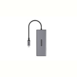 Sitecom 5 in 1 USB-C Multiport Adapter dockingstation Grijs