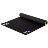 Trak Racer Premium Neoprene Sim Rig floor mat RGB beschermingsmat Zwart/rood