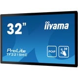 iiyama ProLite TF3215MC-B2 38" touchscreen monitor Zwart, HDMI, DisplayPort, VGA, USB-B
