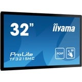 iiyama ProLite TF3215MC-B2 38" touchscreen monitor Zwart, HDMI, DisplayPort, VGA, USB-B