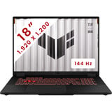 ASUS TUF Gaming A18 (FA808UM-S8112W) 18"  gaming laptop Grijs | Ryzen 7 260 | RTX 5060 | 16 GB | 1 TB SSD | 144 Hz