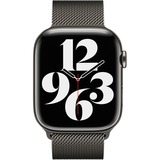 Apple Grafietkleurig Milanees bandje (45 mm) armband Grafiet