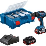 Bosch GSB 18V-55 klopboorschroevendraaier Blauw/zwart, Accu en oplader inbegrepen