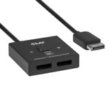 Club 3D 2-in-1 bidirectionele DisplayPort switch Zwart, 8K