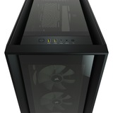 Corsair iCUE 5000X RGB midi tower behuizing Zwart | 2x USB-A | 1x USB-C | RGB | Tempered Glass