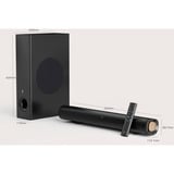 Creative Stage Pro soundbar Zwart, HDMI 2.0, Bluetooth, USB-audio