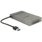 DeLOCK USB-A 3.2 Gen 1 naar 22-pin SATA (female) converter Zwart