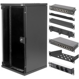 Digitus 25,4 cm (10") Set 3 B 12HE server rack Zwart