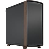 Fractal Design Summit Black Solid midi tower behuizing Zwart/houtkleur | 2x USB-A | 1x USB-C