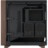 Fractal Design Summit Black Solid midi tower behuizing Zwart/houtkleur | 2x USB-A | 1x USB-C