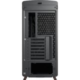 Fractal Design Summit Black Solid midi tower behuizing Zwart/houtkleur | 2x USB-A | 1x USB-C