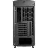 Fractal Design Summit Black Solid midi tower behuizing Zwart/houtkleur | 2x USB-A | 1x USB-C