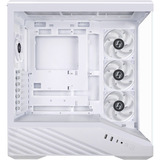 Lian Li Vector V100 midi tower behuizing Wit | 2x USB-A | 1x USB-C | RGB | Tempered Glass