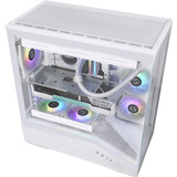 Lian Li Vector V100 midi tower behuizing Wit | 2x USB-A | 1x USB-C | RGB | Tempered Glass