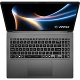 MSI Modern 16S AI+ (G3MG-038BE) 16"  Copilot+ laptop Grijs | Core Ultra 7 355 | Iris Xe Graphics | 16 GB | 512 GB SSD