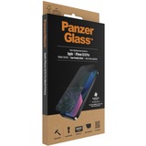 PanzerGlass iPhone 13/13 Pro - Black - Privacy beschermfolie Zwart/zwart