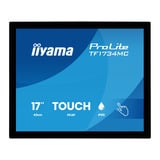 iiyama ProLite TF1734MC-B8X 17" Public Display Zwart, VGA, HDMI, DisplayPort, Touch