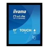 iiyama ProLite TF1734MC-B8X 17" Public Display Zwart, VGA, HDMI, DisplayPort, Touch