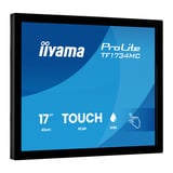iiyama ProLite TF1734MC-B8X 17" Public Display Zwart, VGA, HDMI, DisplayPort, Touch