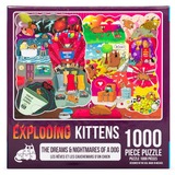 Asmodee Exploding Kittens - The dreams and nightmares of a dog Puzzel 1000 stukjes