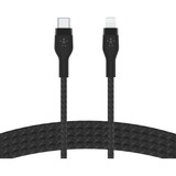 Belkin BOOSTCHARGE PRO Flex USB-C-kabel met Lightning-connector Zwart, 1 m