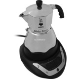 Bialetti Moka Timer espressomachine Zilver/zwart, 3-kops