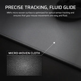 Corsair MM Anti-fray Cloth XL gaming muismat Grijs