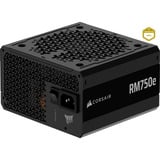 Corsair RM750e modulaire 750 watt voeding  Zwart, 1x 12V-2x6, 1x PCIe