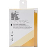 Cricut Joy Insert Cards - Cream/Gold Matte Holographic knutselmateriaal 