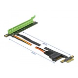 DeLOCK Riser Card PCI Express x1 naar x16 met flexibele kabel 30 cm 