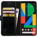 Diverse Rosso Element Google Pixel 4a telefoonhoesje Zwart
