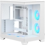 Fractal Design Pop 2 Vision RGB midi tower behuizing Wit | 1x USB-A | 1x USB-C | RGB | Tempered Glass