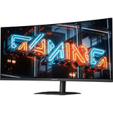 GIGABYTE MO34WQC36 QD-OLED 34" Curved UltraWide gaming monitor Zwart, 2x HDMI, DisplayPort, USB-A, USB-B, USB-C, 360 Hz