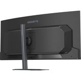 GIGABYTE MO34WQC36 QD-OLED 34" Curved UltraWide gaming monitor Zwart, 2x HDMI, DisplayPort, USB-A, USB-B, USB-C, 360 Hz