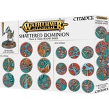 Games Workshop Warhammer: Age of Sigmar: Shattered Dominion 25 & 32 mm Round Bases Tabletop spel
