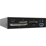 ICY BOX IB-865a kaartlezer Zwart