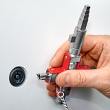 KNIPEX Universele sleutel "bouw" 001106V01 dopsleutel Zilver/rood