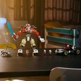 LEGO DREAMZzz - Coopers tijgermecha en Zero's hot rod auto Constructiespeelgoed 71497