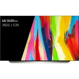 LG OLED65C25LB 65" Ultra HD oled-tv beige, 4x HDMI, 3x USB, Optisch, CI+, Bluetooth, LAN, WLAN, HDR, Dolby Vision