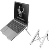 Neomounts NSLS010 opvouwbare laptop standaard Zilver