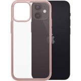 PanzerGlass ClearCaseColor iPhone 12 mini telefoonhoesje Transparant/roségoud