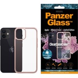 PanzerGlass ClearCaseColor iPhone 12 mini telefoonhoesje Transparant/roségoud