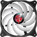 RAIJINTEK EOS 12 RBW ADD-1 case fan Zwart/transparant, 4-pins PWM fan-connector, Zonder controller