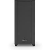 Sharkoon S25-V2 midi tower behuizing Zwart | 2x USB-A | 1x USB-C