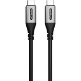 Sitecom 140W GaN Power Delivery oplader met led-scherm Zwart, 2x USB-C, 1x USB-A, 2 meter