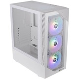 Thermaltake View 200 TG ARGB Tower-behuizing Zwart | 2x USB-A 3.2 (5 Gbit/s) | 1x Audio | Window-kit