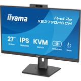 iiyama ProLite XB2790HSCH-B1 27" monitor Zwart, 1x HDMI, 2x USB-C, 2x USB-A, 120 Hz