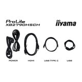 iiyama ProLite XB2790HSCH-B1 27" monitor Zwart, 1x HDMI, 2x USB-C, 2x USB-A, 120 Hz