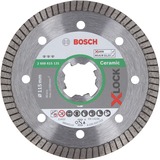 Bosch X-LOCK Best voor Keramiek Extra Clean Turbo diamantdoorslijpschijf 115mm 