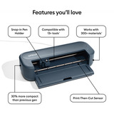 Cricut Maker 5 + Essentials bundel hobbysnijmachine Donkerblauw